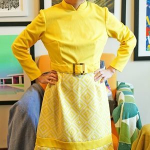 Vintage 60's Dress with Belt